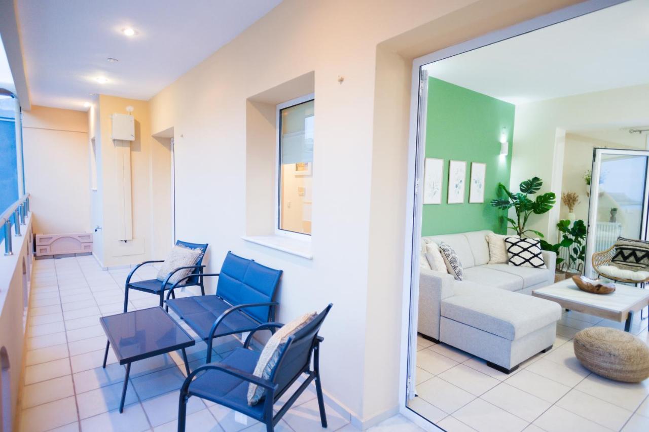 Thea - Rooftop Seaview Jacuzzi Rethymno  Exterior photo