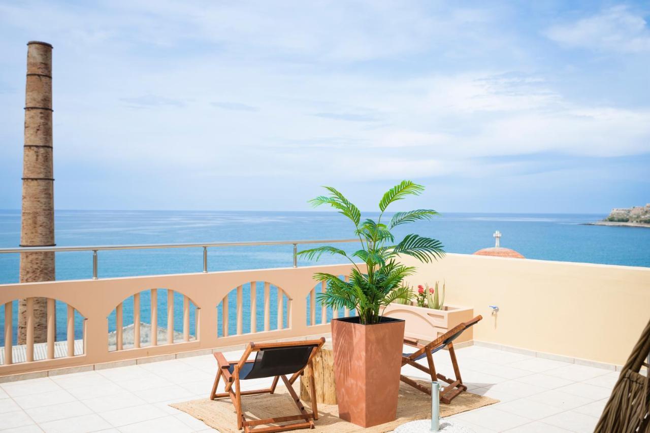 Thea - Rooftop Seaview Jacuzzi Rethymno  Exterior photo